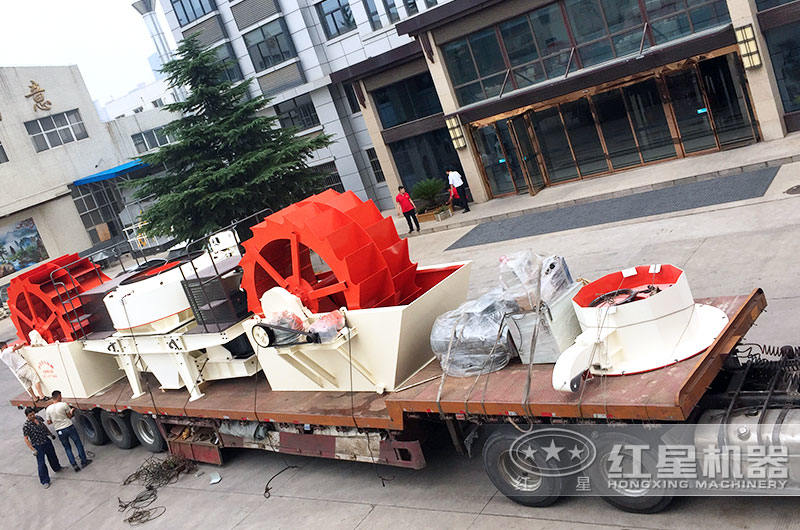 全套機(jī)制砂洗沙設(shè)備現(xiàn)貨，專車運(yùn)輸并免費(fèi)安裝